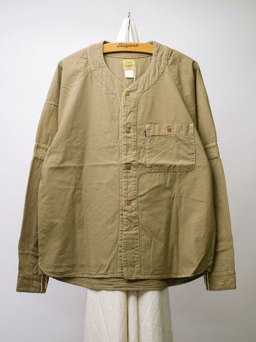 THE UNION TBO00020 / STUDIUM CHAMBRAY SHIRTS / OLIVE