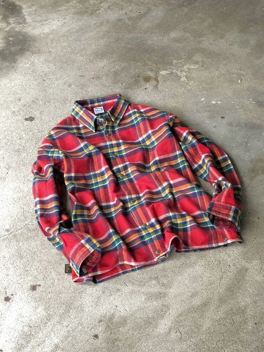 fulton GOWANUS JKT(FLANNEL CHECK) / RED