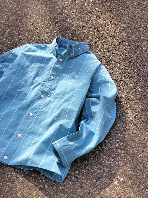 fulton YORK Shirts / sax blue