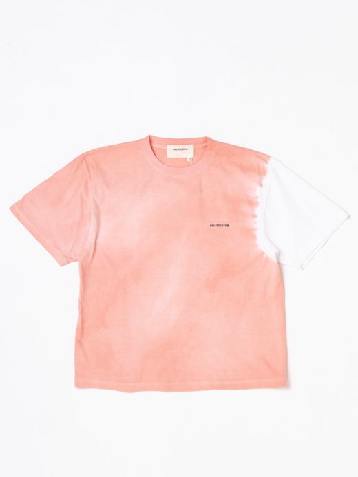 ANACHRONORM AN069 / SLEEVE TIE DYE T-SHIRT / PINK