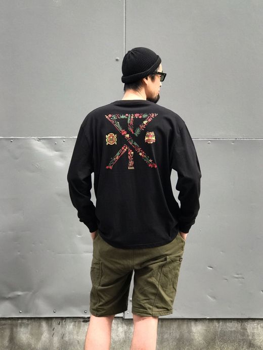 ROARK REVIVAL RLTJ603 / "JOGLO" L/S TEE / BLACK