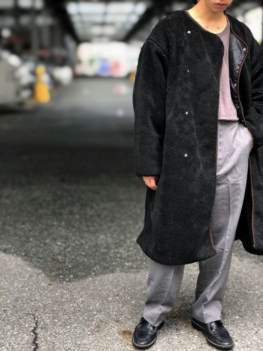 ALDIES A3101128 / VENUS BOA COAT / BLACK