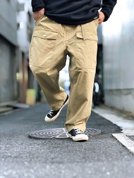 ANACHRONORM AN006 / PILOT EASY PANTS / BEIGE