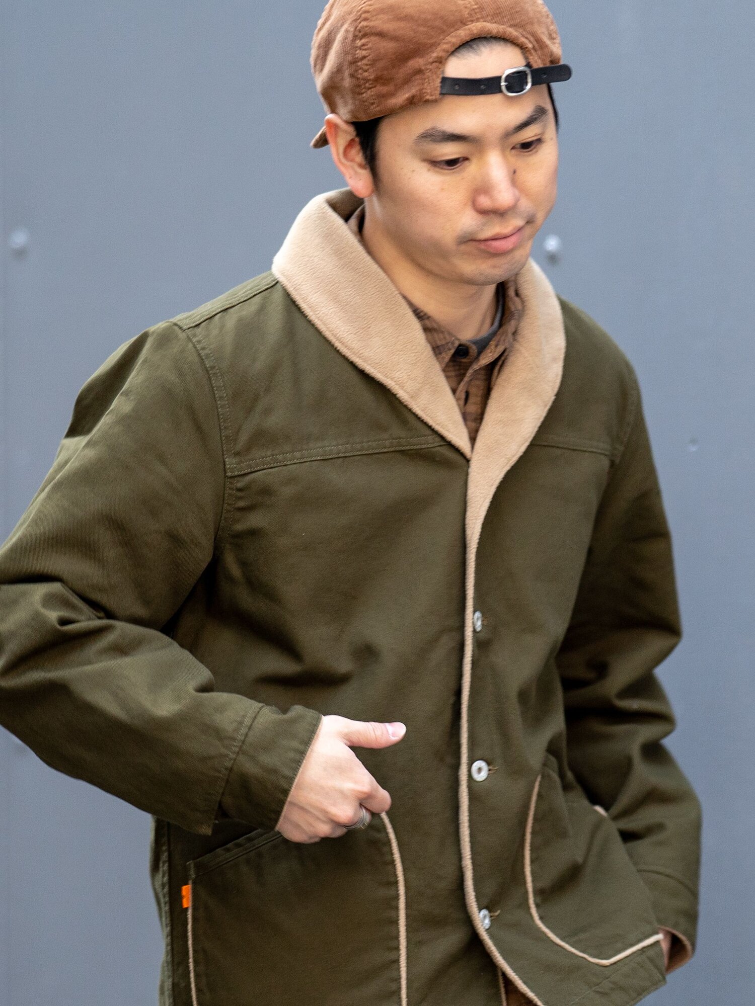 THE UNION TBO00023 / WORK BORE JACKET / OLIVE | FLATBUSH（フラット