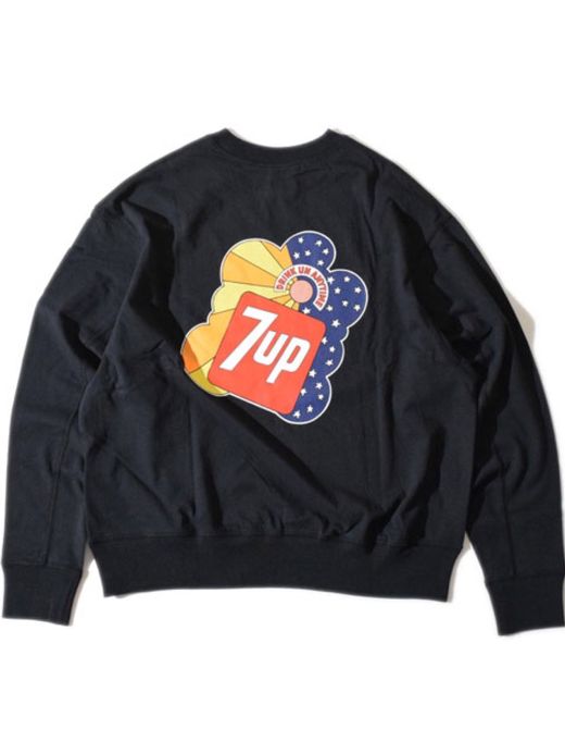 ALDIES A1403629 / 7UP COLLABORATION WIDE LONG T / BLACK