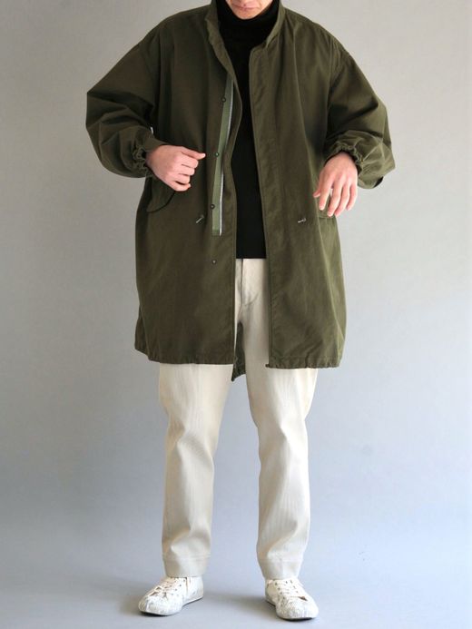 ANACHRONORM AN078 / FISH TAIL COAT / OLIVE | FLATBUSH