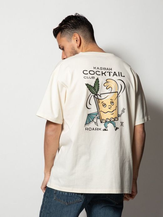 ROARK REVIVAL RTJD723 / "MOJITO" TEE / NATURAL