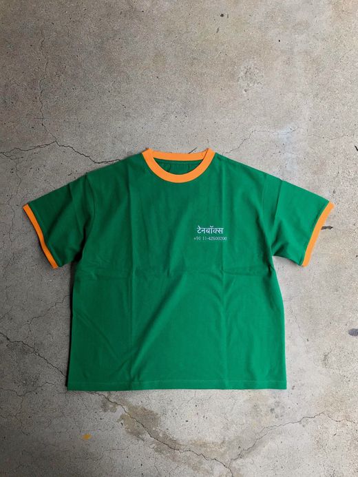 TENBOX OKAY BOSS!! TEE / GREEN/ORANGE
