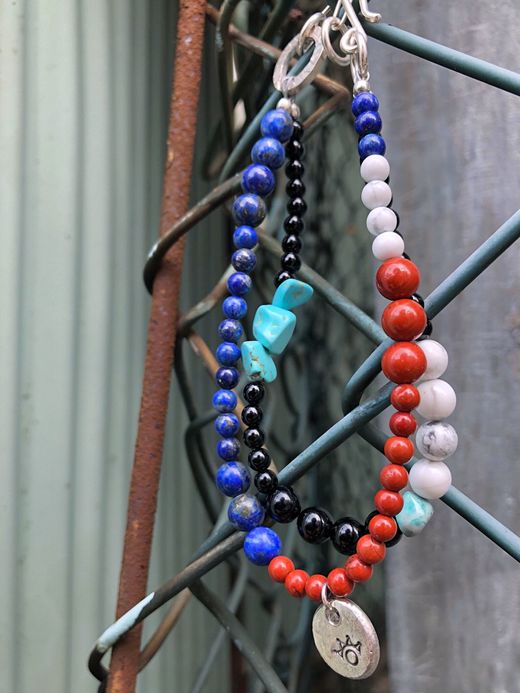 TSUNAIHAIYA Colorfield Beads Anklet / type B