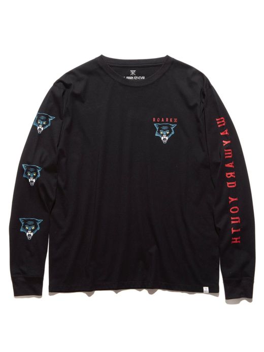 ROARK REVIVAL RLTJ655 / "THE WOLF" L/S TEE / BLACK