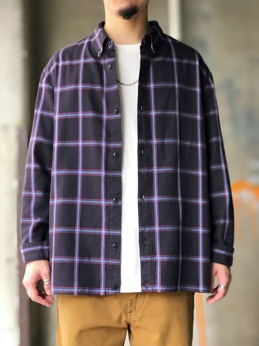 fulton YORK SHIRTS / CHARCOAL CHECK