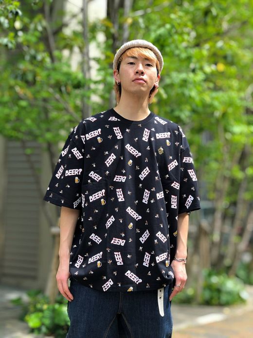 ALDIES A1022719 / BEE&BEER BIG T / BLACK