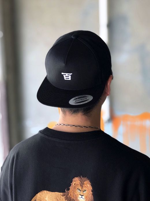 LOOKER 百 CAP / BLACK/WHITE