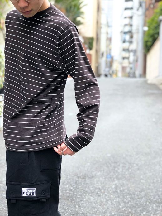 NECESSARY or UNNECESSARY Border L/S / brown