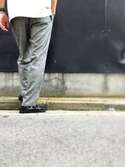 VOO Long Long Night Pants / glencheck