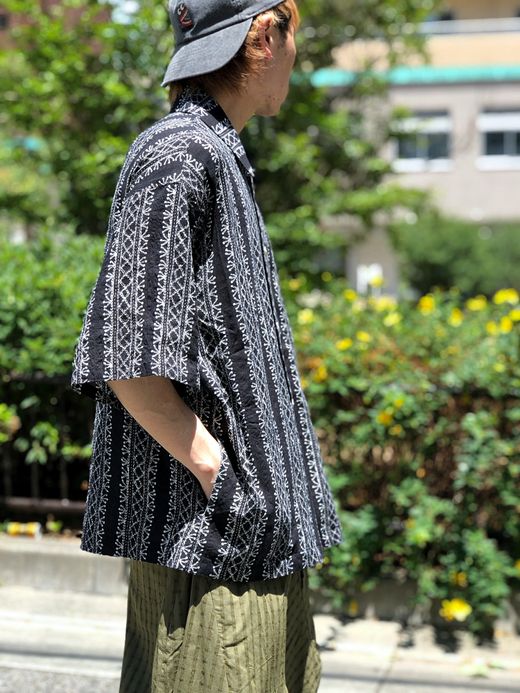 ALDIES A5002219 / PLANT WIDE SHIRT / BLACK