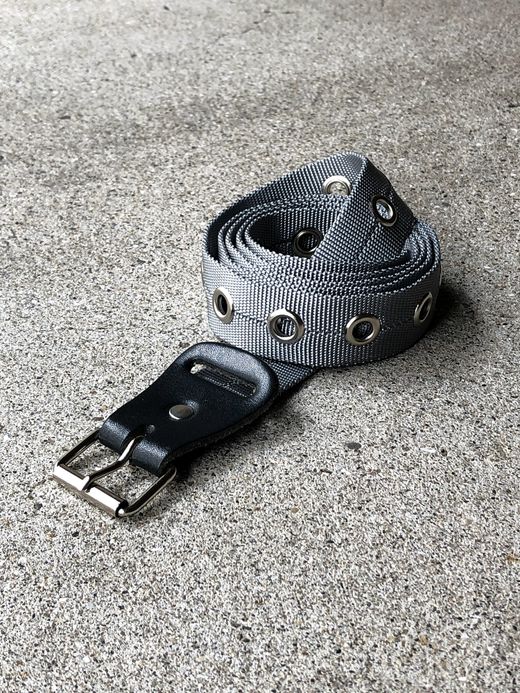 NECESSARY or UNNECESSARY Belt Nylon / gray
