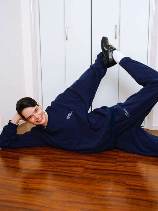 S.F.C SFCFW20CS03 / FLEECE SET UP / NAVY