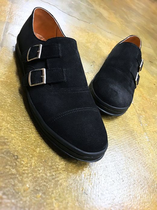 MANEBU ROAR Suede / black