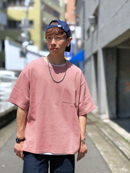 VOO Good Thermal Tee / pink