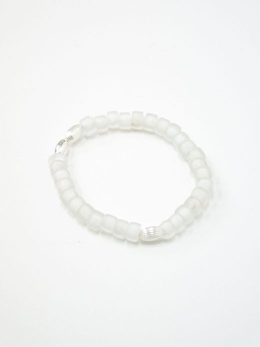 VOO VOO-URL-001 / "WHITE HEARTS" BRACELET / CLEAR MULTI 4
