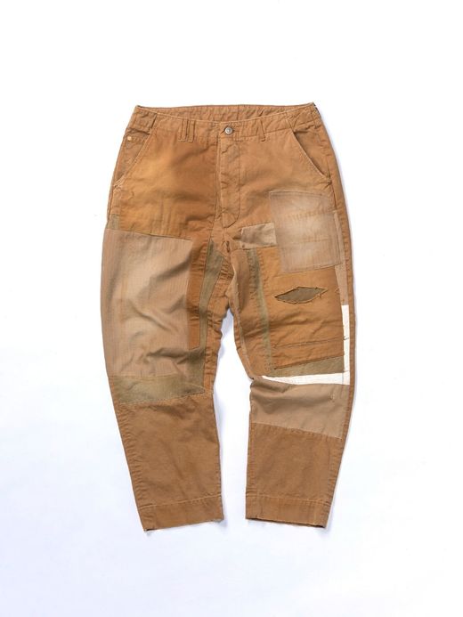 ANACHRONORM NM-TR02-PRW19 / ReMAKE TAPERED TROUSERS / CAMEL