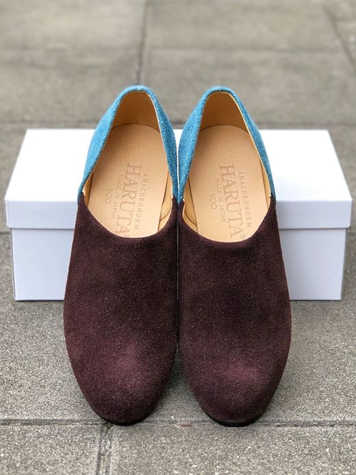 VOO Spock Shoes by -HARUTA- Women / brown sax