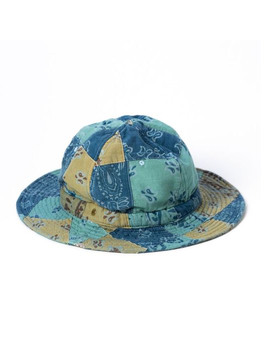 ANACHRONORM ANDC-069 / PATCHWORK HUNTER HAT / B.GRAY