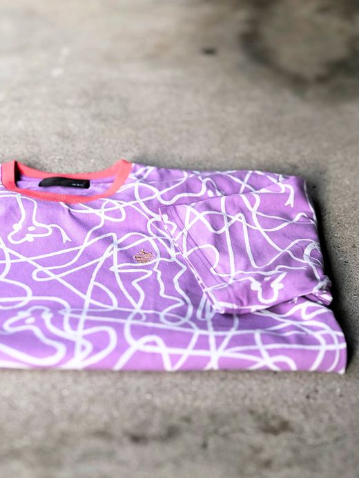 ALDIES A1022819 / SNAKE BIG T / PURPLE