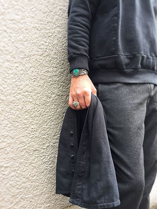 remilla Towel Neck Pull Sweat / sumikuro