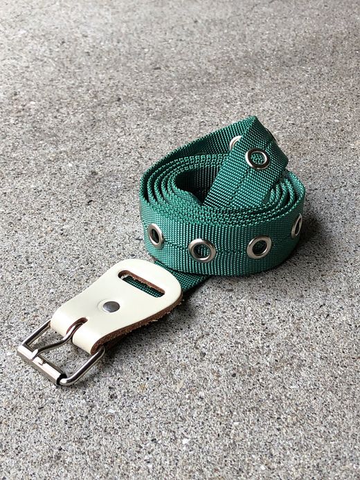 NECESSARY or UNNECESSARY Belt Nylon / green