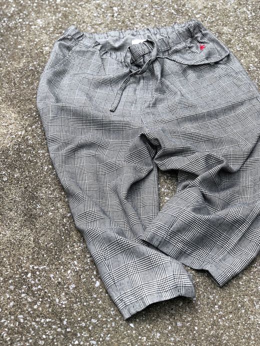 VOO VOO-689 / SHI-FU NIGHT 4/5 PANTS / GLENCHECK