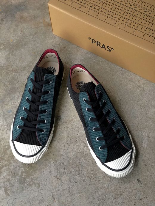 PRAS PRAS-04-002 / SHELLCAP LOW COLOR COMBI / GREEN/BLACK