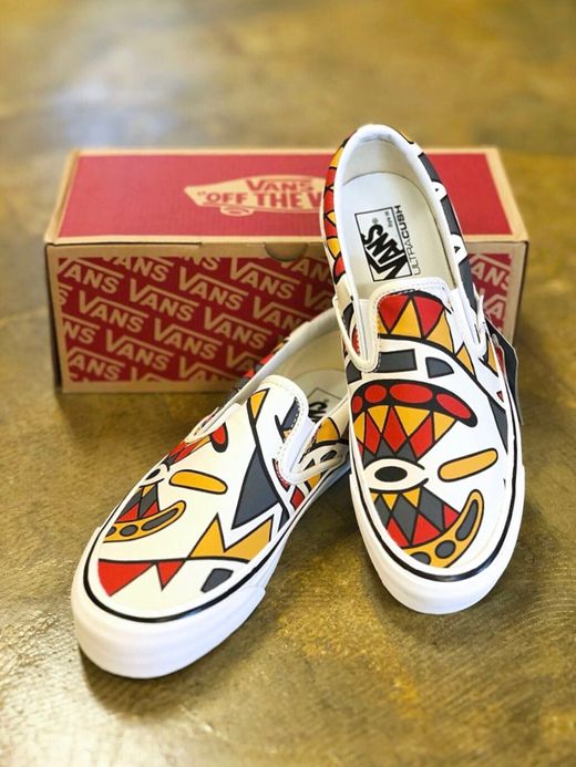 Vans Classic Slip-on 98 DX(Anaheim Factory) / OG white/hey mon!