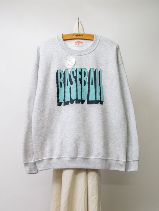 JHANKSON BASEBALL SWEAT / ASH×SEA