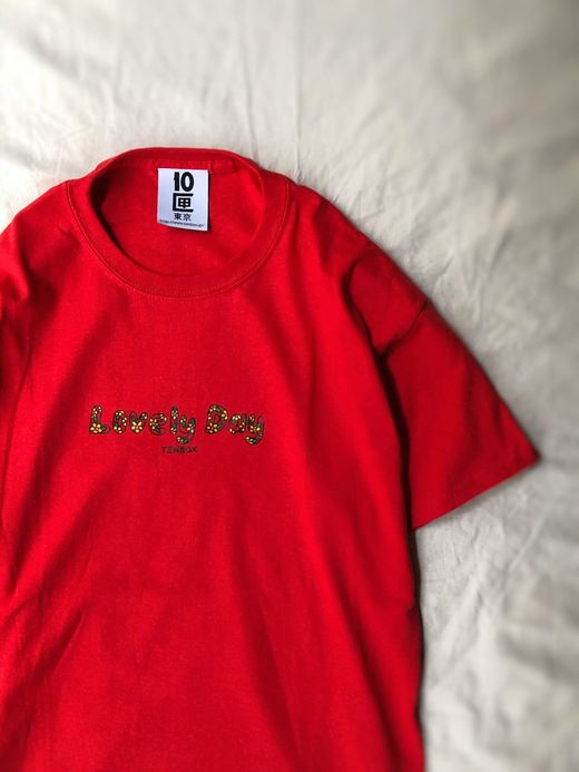 TENBOX BRODIE LOVELY DAY TEE / RED