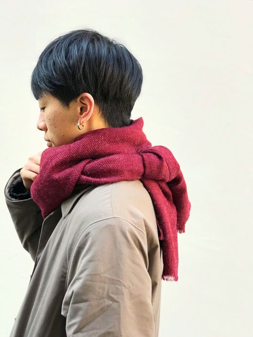 H.F and Weaver Stole / bordeaux