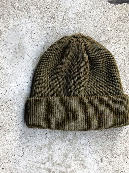 ROTOTO R5016 / BULKY WATCH CAP / OLIVE/BROWN