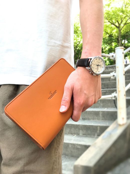  All In One Long Wallet / tan brown