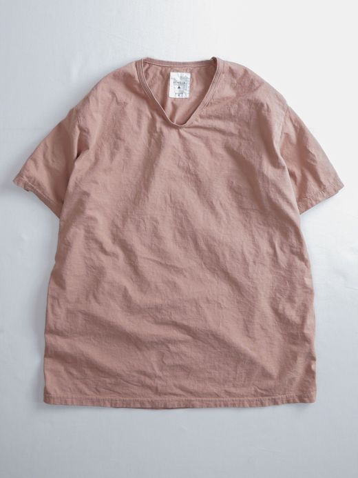 remilla R211208 / オーコット V-NECK TEE / SND.PNK