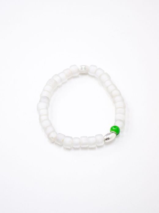 VOO VOO-URL-001 / "WHITE HEARTS" BRACELET / CLEAR MULTI 8
