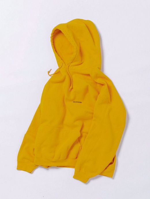 ANACHRONORM NM-SW03 / EMBROIDERED 50/50 HOODED PARKER / YELLOW B