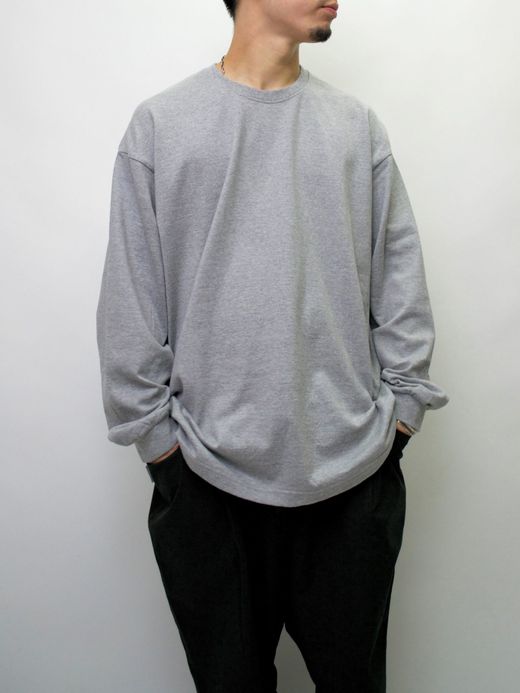 S.F.C SFCFW20CS01 / BASIC LS TEE / GREY