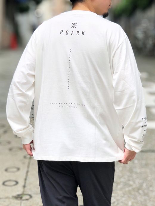 ROARK REVIVAL RLTJ551 / "SONGS OF THE SCUTTLED" L/S TEE / WHITE