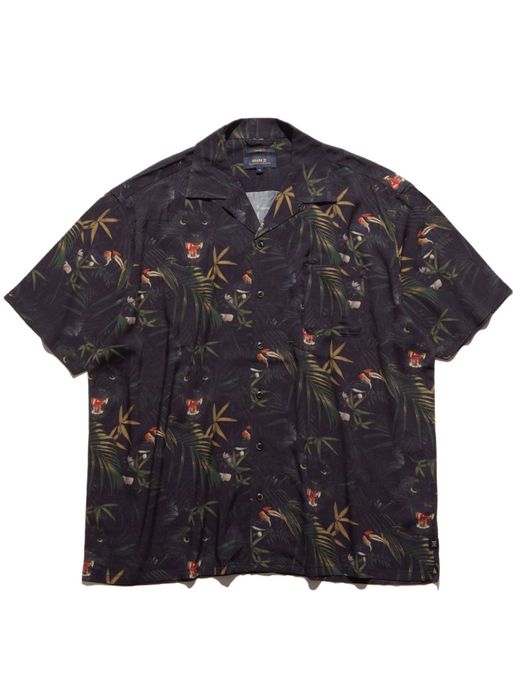 ROARK REVIVAL RWJ601 / JUNGLE ATTACK WOVEN - COMFORT FIT / BLACK