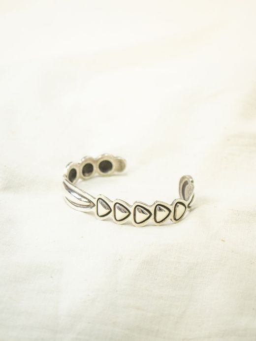 Indian Jewelry ALEX SANCHEZ SILVER BANGLE / TYPE B