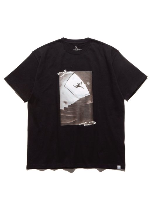 ROARK REVIVAL RTJ622 / "WAYWARDS" PHOTO TEE / BLACK