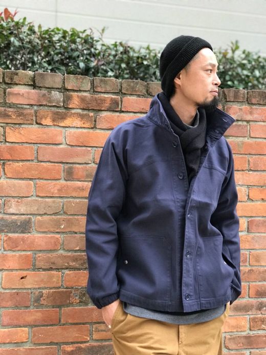 fulton LIVINGSTON Over JKT / washed navy
