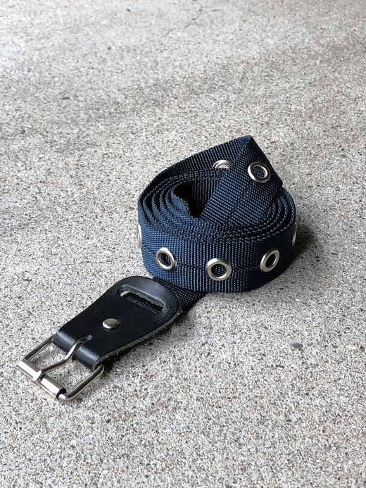 NECESSARY or UNNECESSARY Belt Nylon / navy