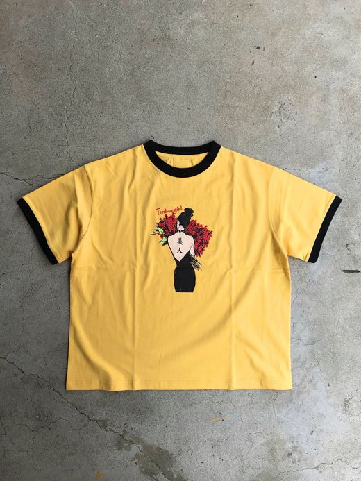 TENBOX TENBOX GIRL TEE / MUSTARD